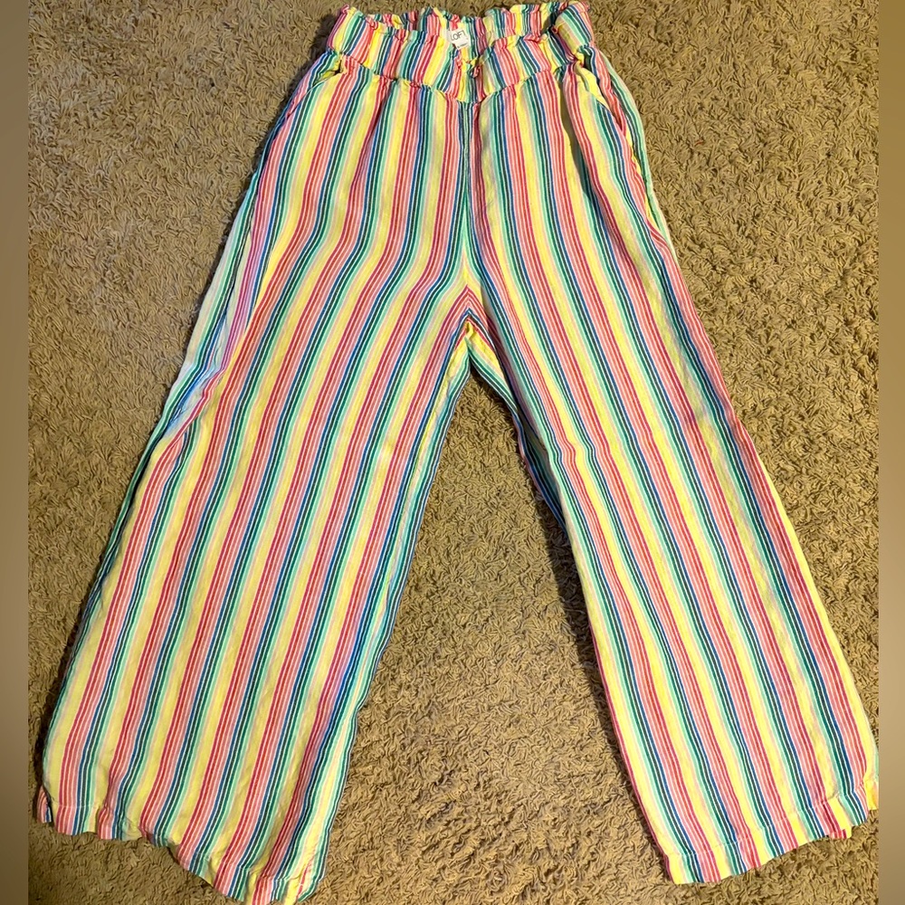 LOFT Rainbow pants